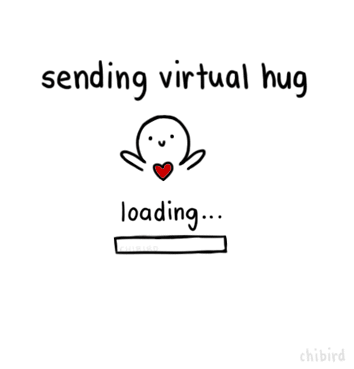 Sending virtual hug